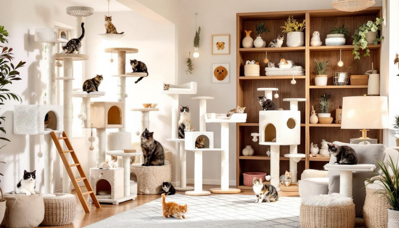 Ontdek welk type krabpaal het beste bij jouw kat past
